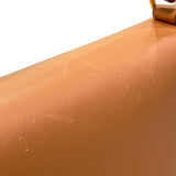 エルメス HERMES ケリー28 内縫い □B刻 ナチュラル×ゴールド金具 バレニア レディース ショルダーバッグ
