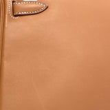 エルメス HERMES ケリー28 内縫い □B刻 ナチュラル×ゴールド金具 バレニア レディース ショルダーバッグ
