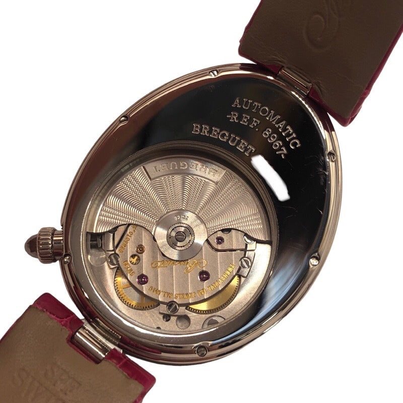 ブレゲ Breguet クイーン オブ ネイプルズ 8967ST/G1/986 ブルーシェル文字盤 SS 自動巻き レディース 腕時計