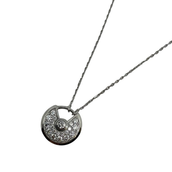 カルティエ Cartier アミュレット ドゥ カルティエ ネックレス 750WG ジュエリー