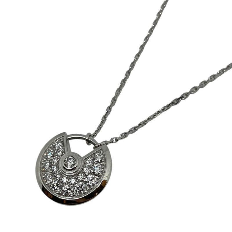 カルティエ Cartier アミュレット ドゥ カルティエ ネックレス 750WG ジュエリー