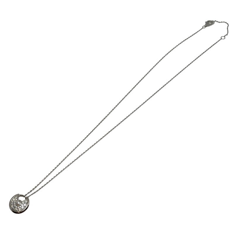 カルティエ Cartier アミュレット ドゥ カルティエ ネックレス 750WG ジュエリー