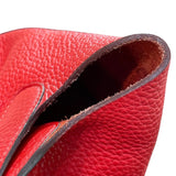 エルメス HERMES ピコタンロックPM A刻印 ルージュカザック シルバー金具 トリヨンクレマンス レディース ハンドバッグ