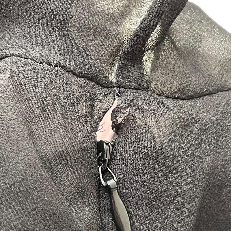 マックスマーラ Max Mara デザインキャミワンピース 12260189 ブラック ウール レディース ワンピース