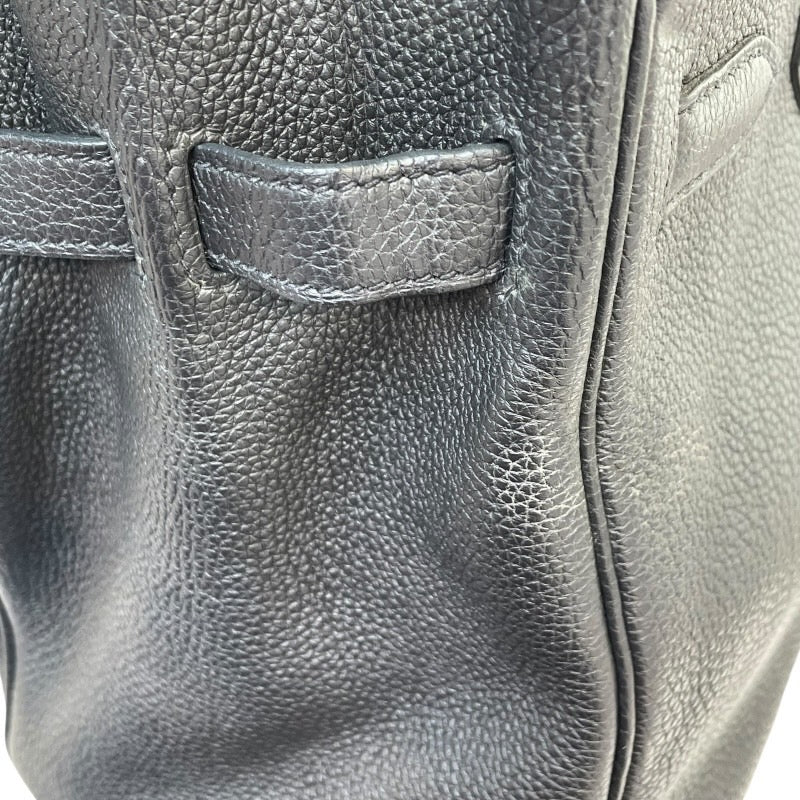 エルメス HERMES バーキン30 U刻 ブラック　ゴールド金具 トゴ レディース ハンドバッグ
