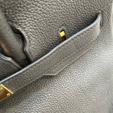 エルメス HERMES バーキン30 U刻 ブラック　ゴールド金具 トゴ レディース ハンドバッグ