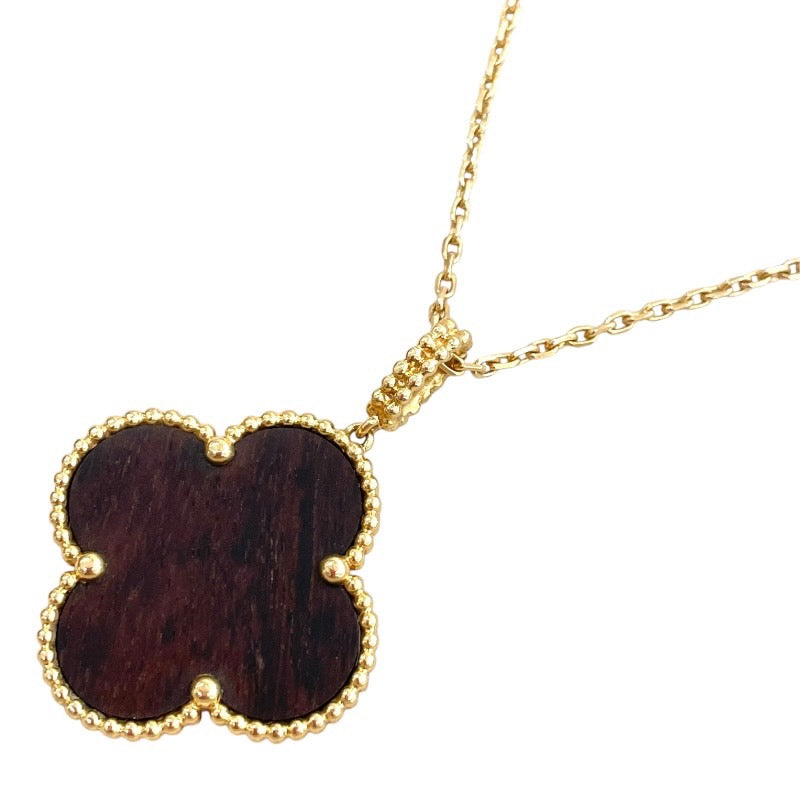 ヴァンクリーフ＆アーペル Van Cleef & Arpels マジックアルハンブラネックレス レターウッド 750PG ジュエリー