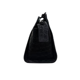 サンローラン SAINT LAURENT トイカバス 452322 ブラック 型押しレザー レディース ショルダーバッグ