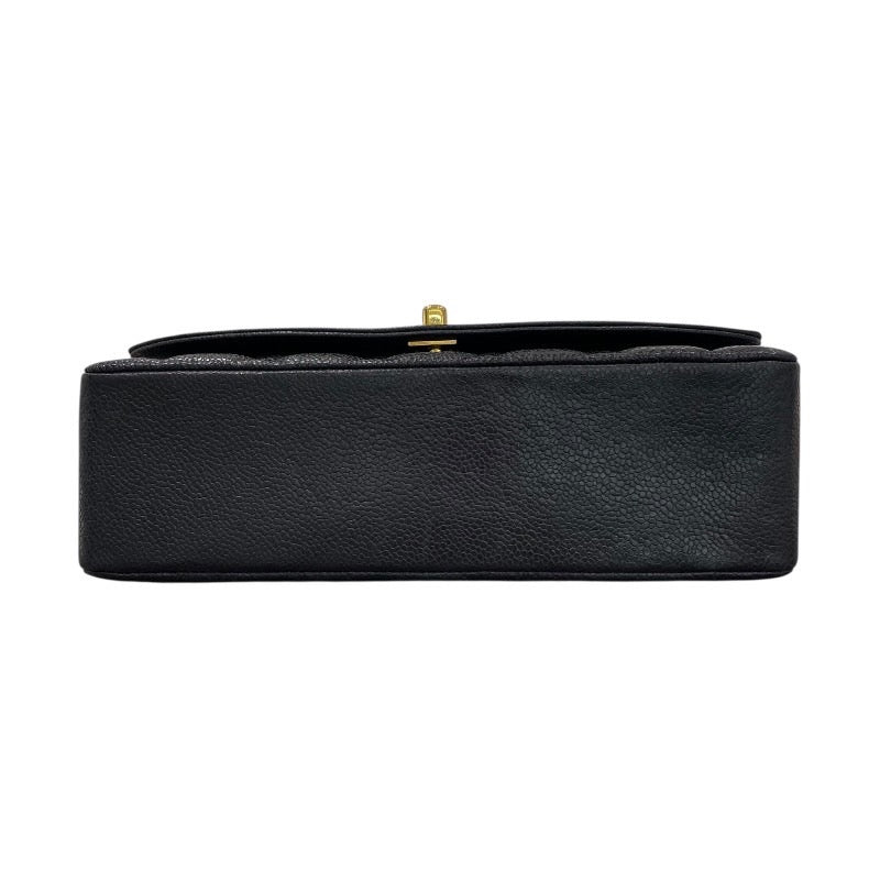 シャネル CHANEL ダイアナ25 A01165 2番台 ブラック GD金具 キャビアスキン レディース ショルダーバッグ