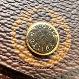 ルイ・ヴィトン LOUIS VUITTON ポルトフォイユ サラ M62235 ブラウン/ブルーオランプ モノグラム・キャンバス レディース 長財布