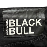 DSQUARED2 デニムショートパンツ S75MU0435 S30811 ブラック デニム レディース ショートパンツ