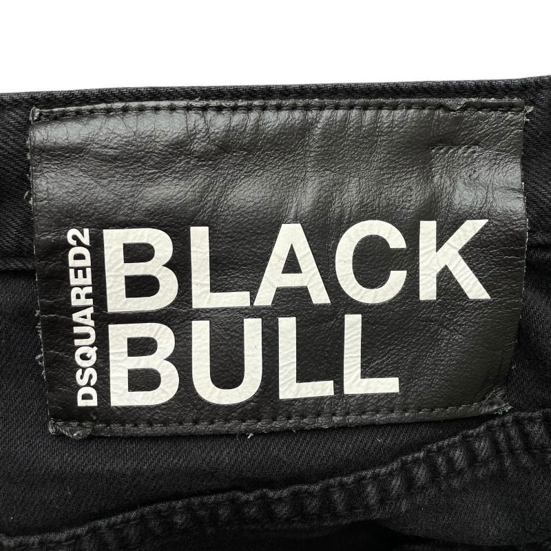 DSQUARED2 デニムショートパンツ S75MU0435 S30811 ブラック デニム レディース ショートパンツ