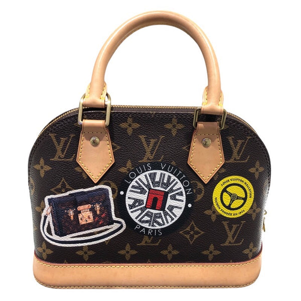 ルイ・ヴィトン LOUIS VUITTON アルマBB M43230 モノグラム/ワールドツアーステッカー レディース ショルダーバッグ