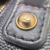 シャネル CHANEL CCフィリグリースモールバニティ A93342 26番台 ネイビー GD金具 キャビアスキン レディース ショルダーバッグ
