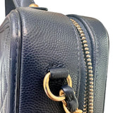 シャネル CHANEL CCフィリグリースモールバニティ A93342 26番台 ネイビー GD金具 キャビアスキン レディース ショルダーバッグ