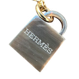 エルメス HERMES アミュレットパドロックPM ゴールド GP/バッファローホーン アクセサリー