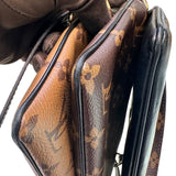 ルイ・ヴィトン LOUIS VUITTON ポシェット・LV3 M45412 ブラウン モノグラム・リバース レディース ショルダーバッグ