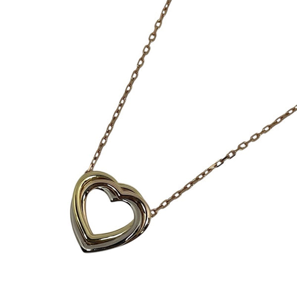 カルティエ Cartier トリニティハートネックレス 750YG