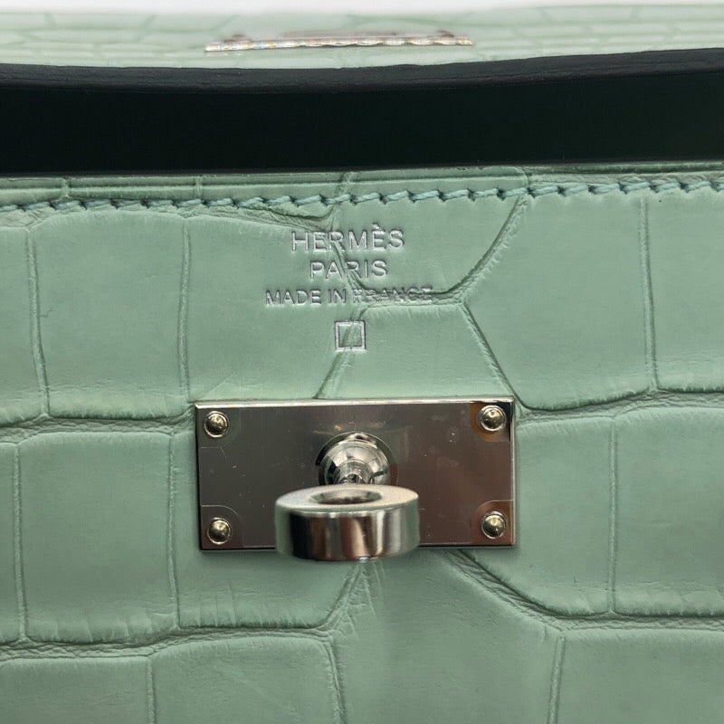 エルメス HERMES ケリートゥーゴー ヴェールドー アリゲーター