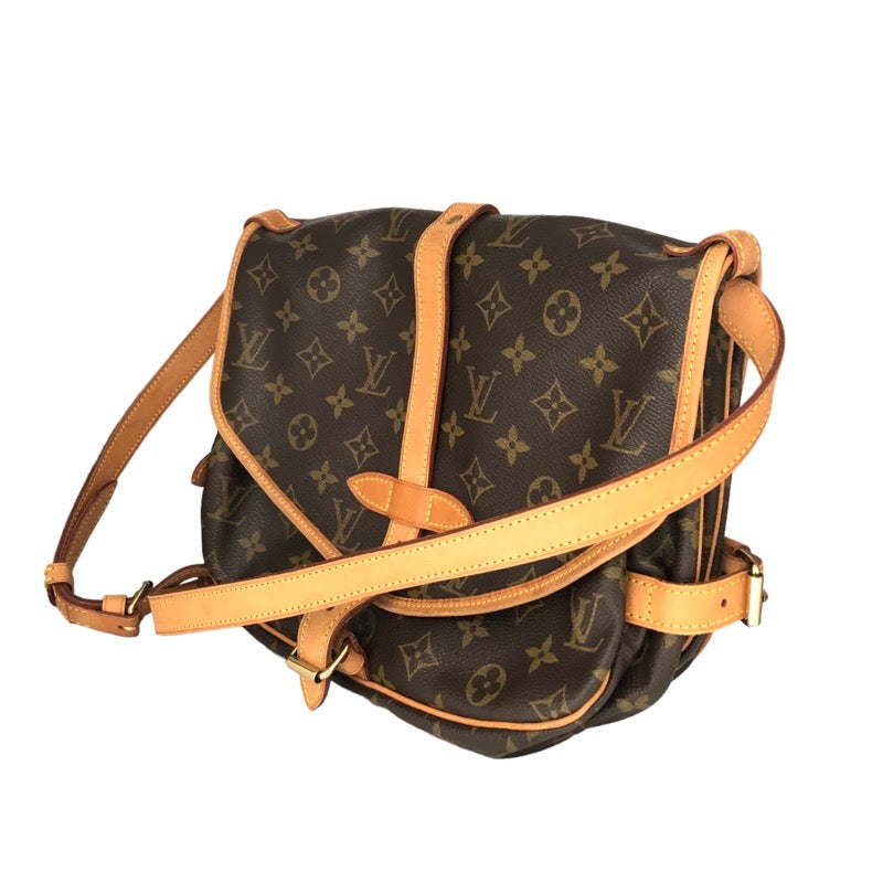 ルイ・ヴィトン LOUIS VUITTON ソミュール30 M42256 モノグラム ...