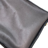 Valextra ヴァレクストラ 2WAY ハンドバッグ グレー/グリーン ゴールド金具 レザー/ファー レディース トートバッグ