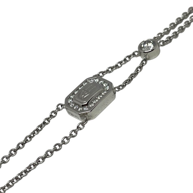 ハリーウィンストン HARRY WINSTON HWロゴブレスレット 750WG ジュエリー