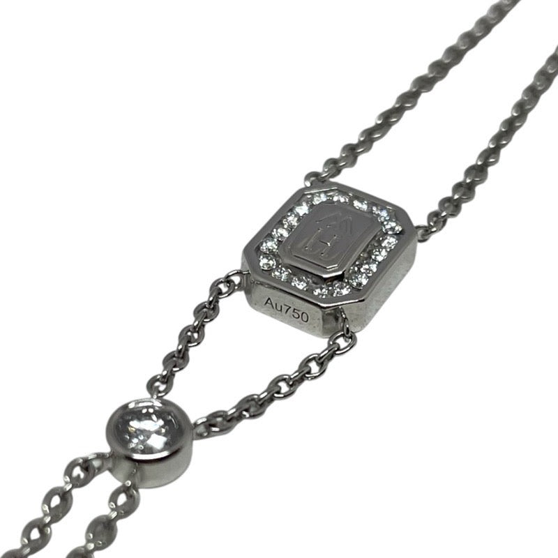 ハリーウィンストン HARRY WINSTON HWロゴブレスレット 750WG ジュエリー
