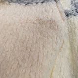 クリスチャン・ディオール Christian Dior ニットボアジャケット 214G13AM114 アイボリー ウール レディース その他アウター