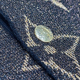 ルイ・ヴィトン LOUIS VUITTON モノグラム総柄タートルネックニットセーター FMKL03 ブラウン ウール レディース ニット