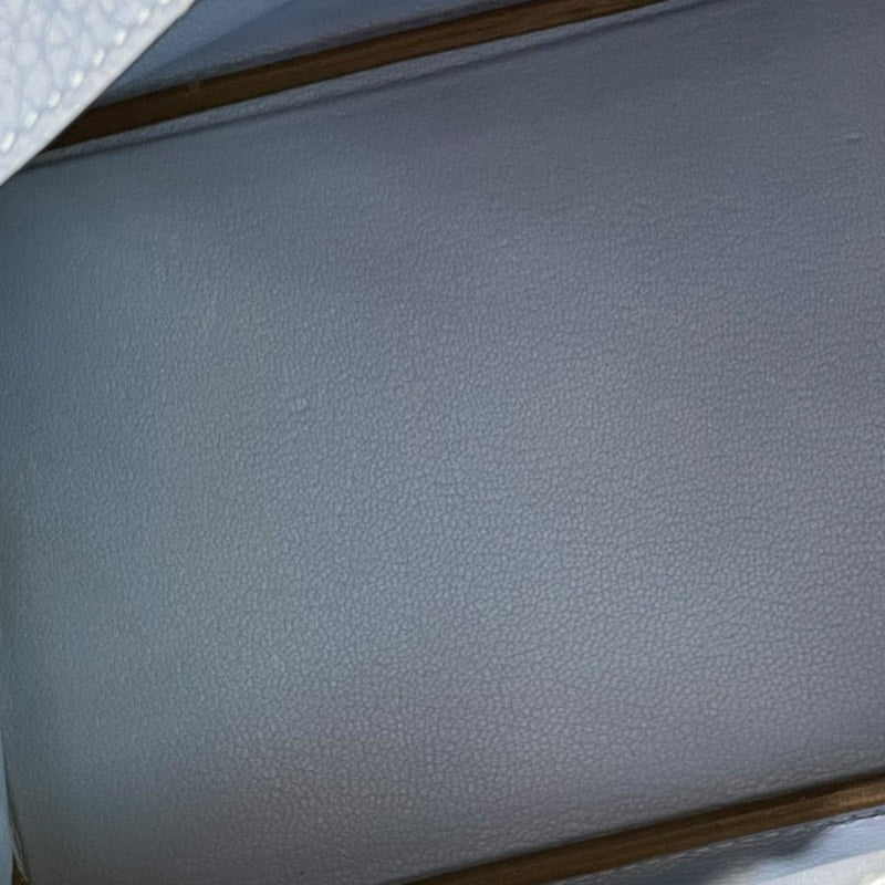 エルメス HERMES バーキン30 ギリーズ A刻 ブルーパラダイス SV金具 トリヨン レディース ハンドバッグ