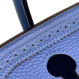 エルメス HERMES バーキン30 ギリーズ A刻 ブルーパラダイス SV金具 トリヨン レディース ハンドバッグ