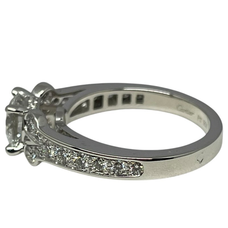 カルティエ Cartier バレリーナソリテールダイヤリング プラチナ Pt950 ジュエリー