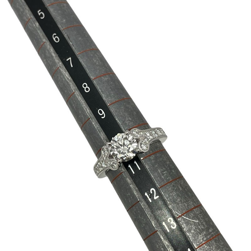 カルティエ Cartier バレリーナソリテールダイヤリング プラチナ Pt950 ジュエリー