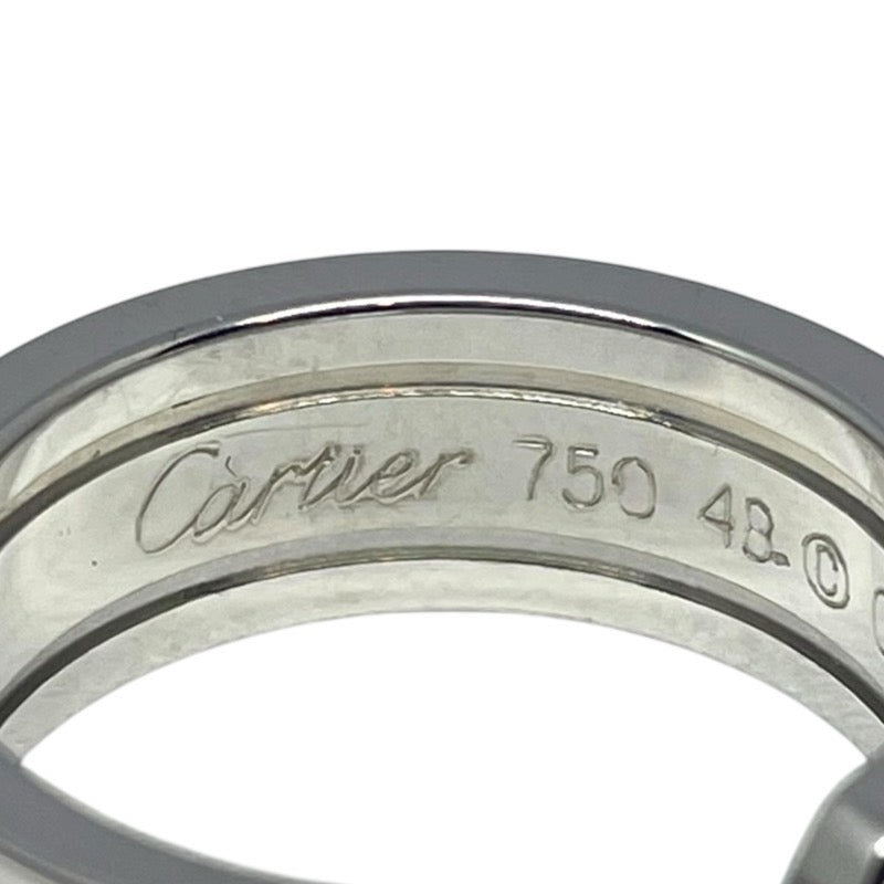 カルティエ C2リング ホワイトゴールド（K18WG）サイズ56 楽天市場】CARTIER(カルティエ) C2 リング ラージ K18 ホワイト