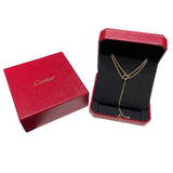 カルティエ Cartier ベビートリニティパンピーユネックレス マルチカラー K18YG/K18PG/K18WG ジュエリー