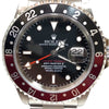 ロレックス ROLEX GMTマスター2 チャックイェーガー50周年モデル A番 16710 ブラック ステンレス 自動巻き メンズ 腕時計