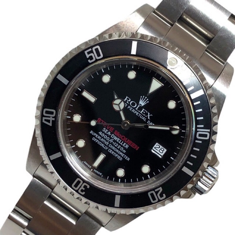 ロレックス ROLEX シードゥエラー スティーブマックイーン　P番 16600 SS 自動巻き メンズ 腕時計