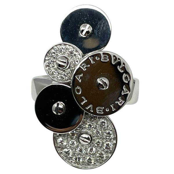 ブルガリ BVLGARI チクラディリング ホワイトゴールド 750 ジュエリー