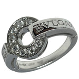 ブルガリ BVLGARI ブルガリブルガリサークルダイヤリング ホワイトゴールド 750WG/ダイヤモンド ジュエリー
