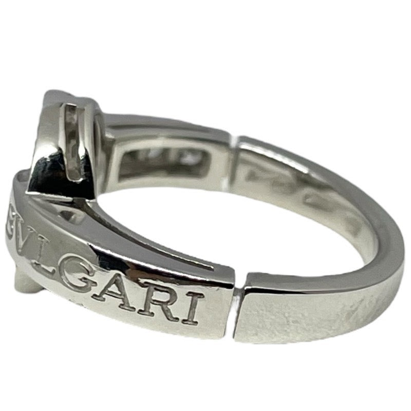 ブルガリ BVLGARI ブルガリブルガリサークルダイヤリング ホワイトゴールド 750WG/ダイヤモンド ジュエリー
