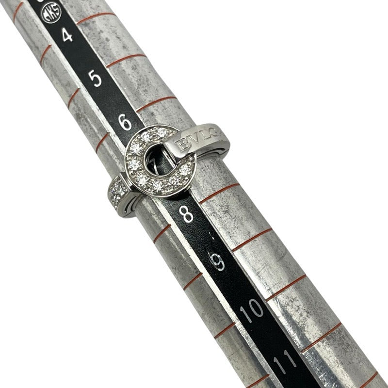 ブルガリ BVLGARI ブルガリブルガリサークルダイヤリング ホワイトゴールド 750WG/ダイヤモンド ジュエリー