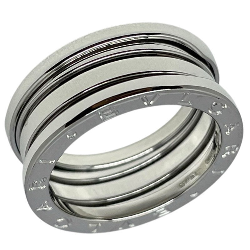 ブルガリ BVLGARI ビーゼロワンリング3バンド(S) ホワイトゴールド 750WG ジュエリー