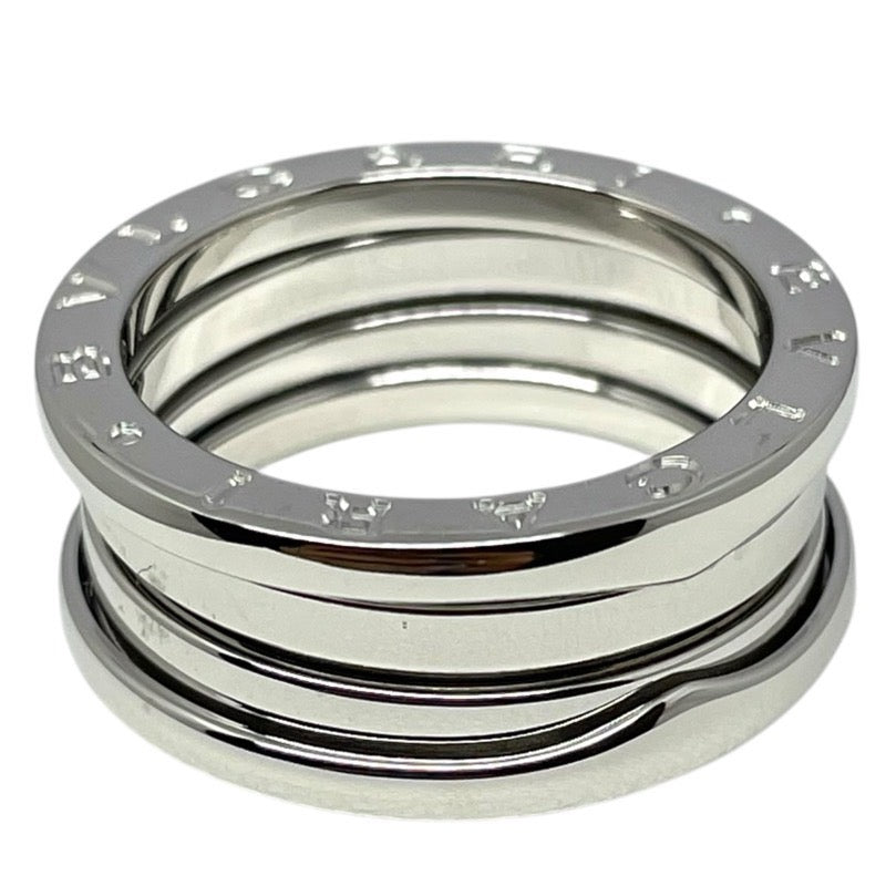 ブルガリ BVLGARI ビーゼロワンリング3バンド(S) ホワイトゴールド 750WG ジュエリー