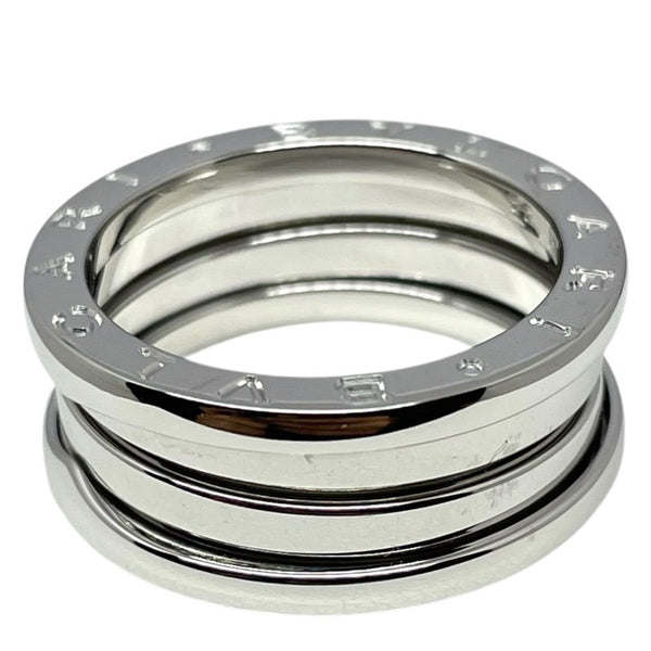 ブルガリ BVLGARI ビーゼロワンリング3バンド(S) ホワイトゴールド 750WG ジュエリー