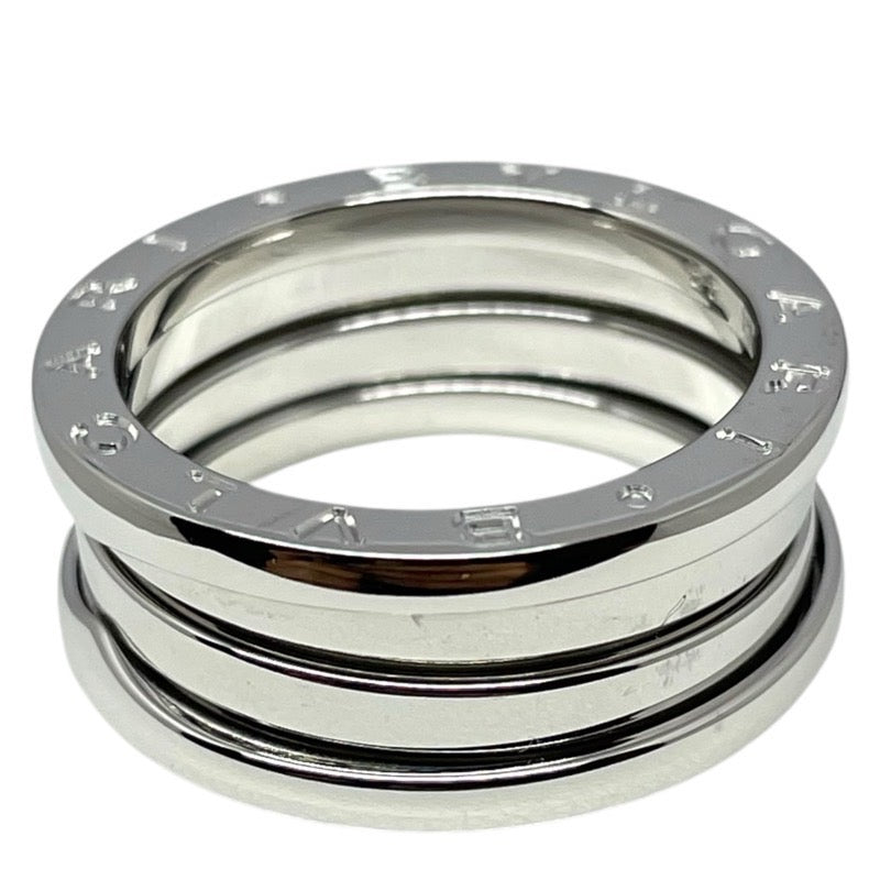 ブルガリ BVLGARI ビーゼロワンリング3バンド(S) ホワイトゴールド 750WG ジュエリー