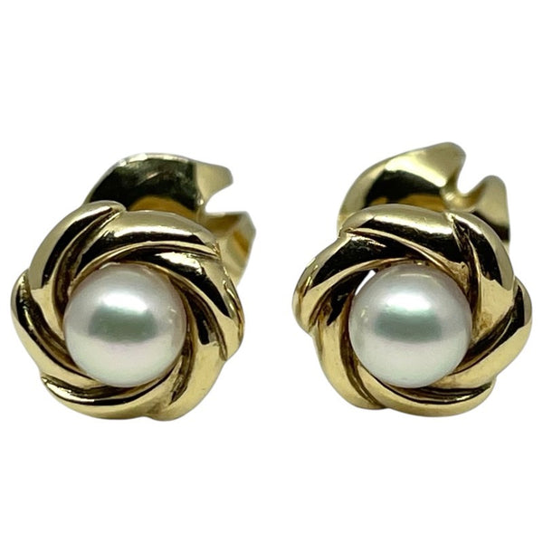 ミキモト MIKIMOTO ピアス ゴールド K14YG/パール ジュエリー