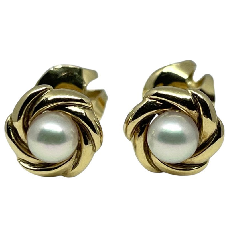 ミキモト MIKIMOTO ピアス ゴールド K14YG/パール ジュエリー
