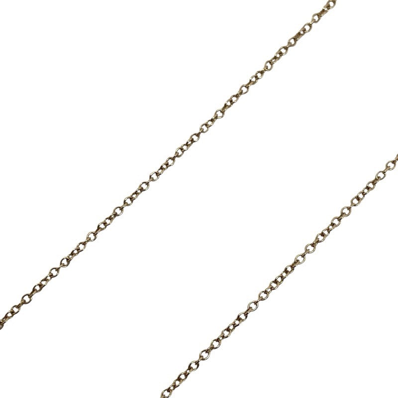ティファニー TIFFANY＆CO TTWOオープンパーティーカルネックレス 750PG ジュエリー