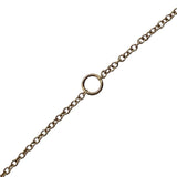 ティファニー TIFFANY＆CO TTWOオープンパーティーカルネックレス 750PG ジュエリー