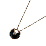 カルティエ Cartier アミュレット ドゥ カルティエ ネックレス XS 750PG/オニキス ジュエリー